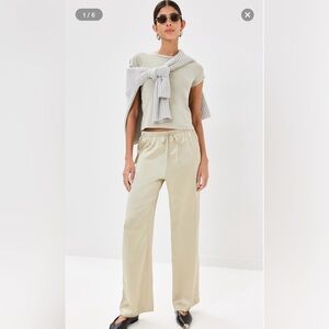 Reformation - Silk Olina Pants - L